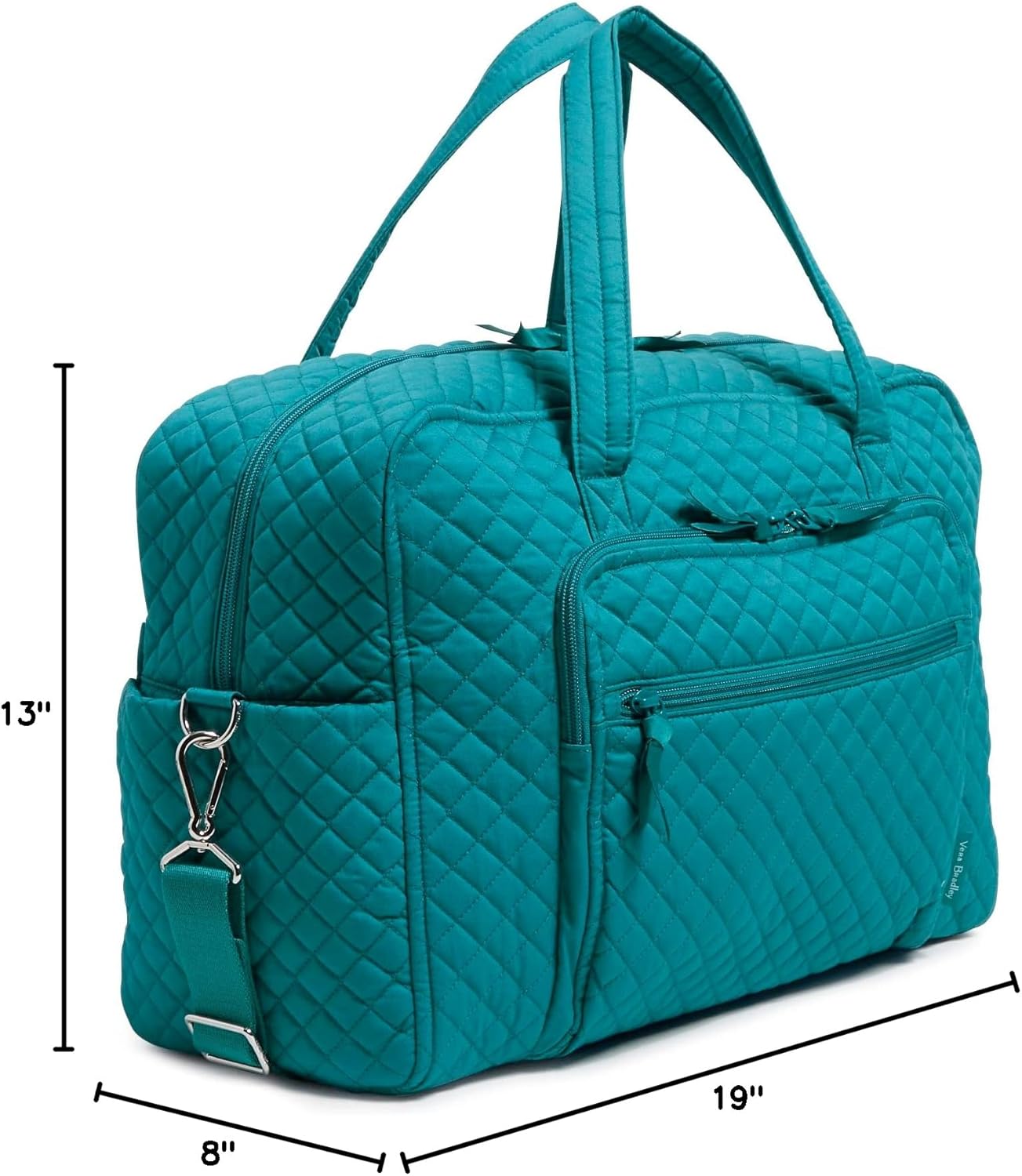 Women's Cotton Weekender Travel Bag - Image 8
